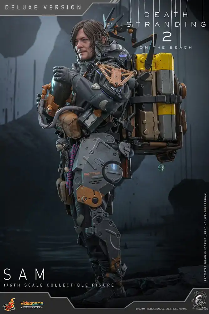 Death Stranding 2: On the Beach Videogame Masterpiece akcijska figura 1/6 Sam (Deluxe Version) 31 cm fotografija izdelka