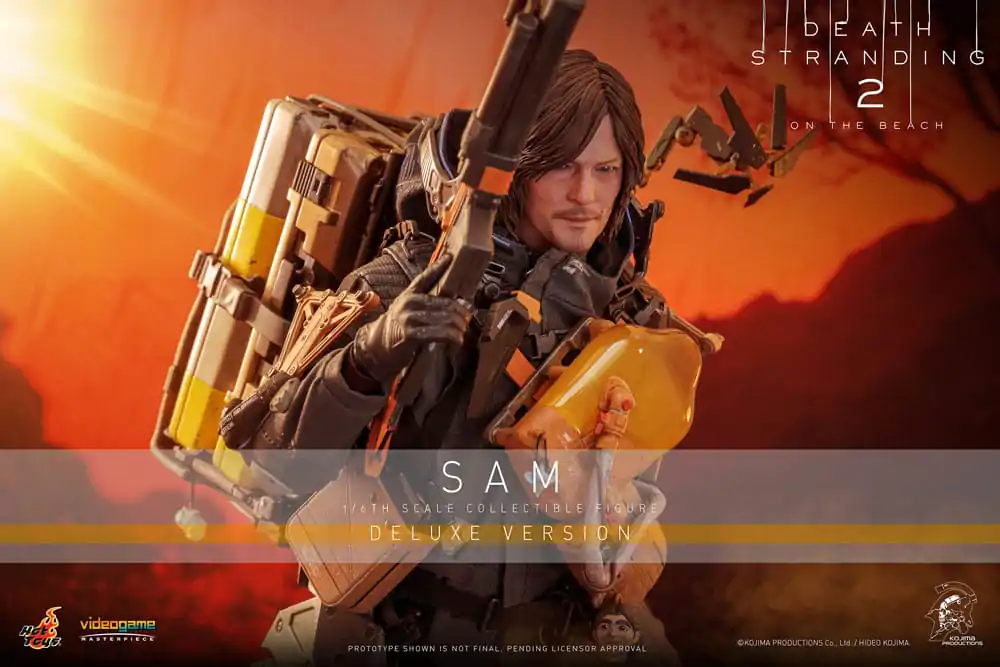 Death Stranding 2: On the Beach Videogame Masterpiece akcijska figura 1/6 Sam (Deluxe Version) 31 cm fotografija izdelka