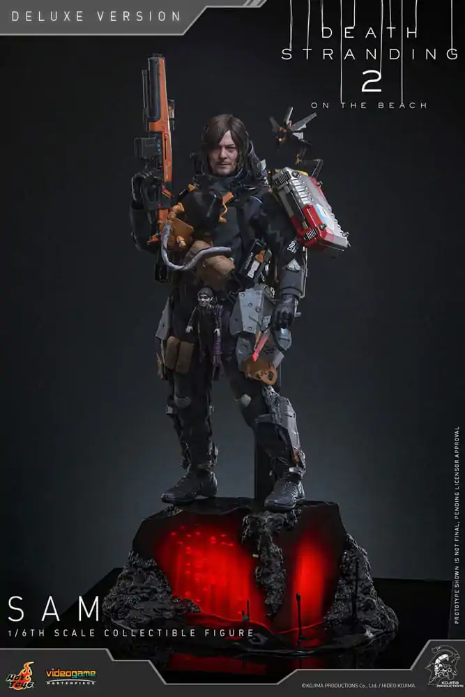 Death Stranding 2: On the Beach Videogame Masterpiece akcijska figura 1/6 Sam (Deluxe Version) 31 cm fotografija izdelka