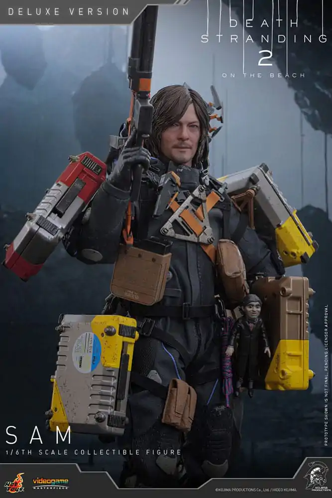 Death Stranding 2: On the Beach Videogame Masterpiece akcijska figura 1/6 Sam (Deluxe Version) 31 cm fotografija izdelka