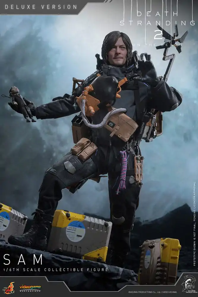 Death Stranding 2: On the Beach Videogame Masterpiece akcijska figura 1/6 Sam (Deluxe Version) 31 cm fotografija izdelka