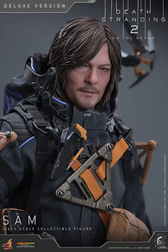 Death Stranding 2: On the Beach Videogame Masterpiece akcijska figura 1/6 Sam (Deluxe Version) 31 cm fotografija izdelka