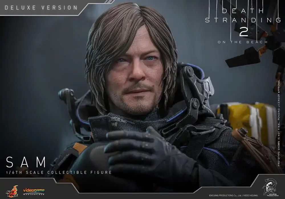 Death Stranding 2: On the Beach Videogame Masterpiece akcijska figura 1/6 Sam (Deluxe Version) 31 cm fotografija izdelka