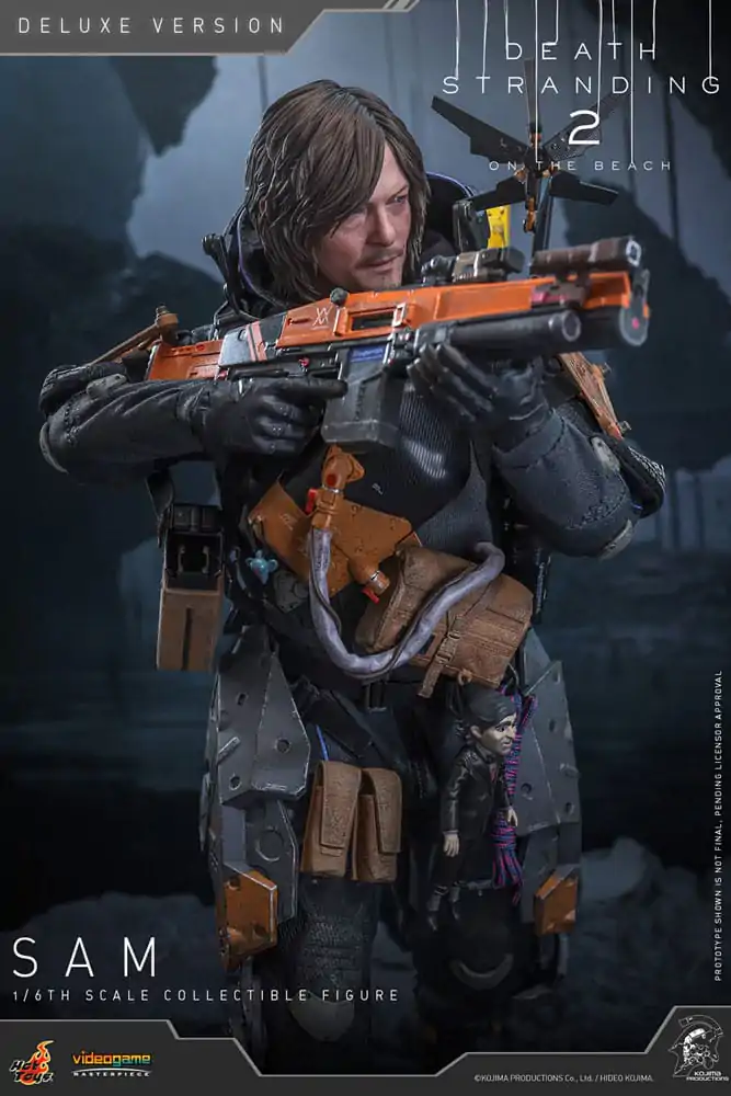 Death Stranding 2: On the Beach Videogame Masterpiece akcijska figura 1/6 Sam (Deluxe Version) 31 cm fotografija izdelka