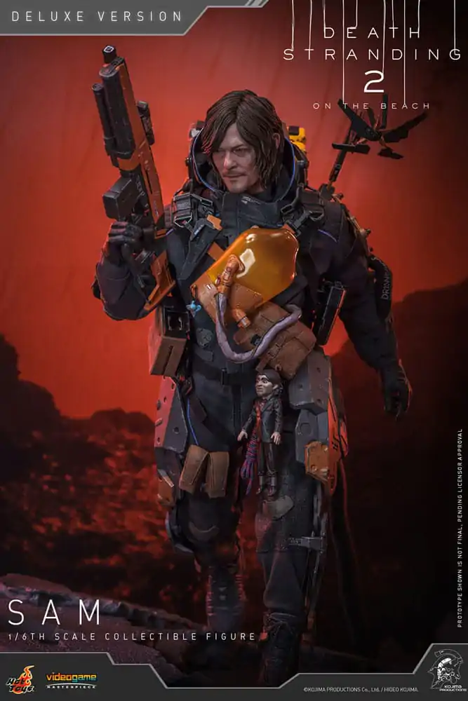 Death Stranding 2: On the Beach Videogame Masterpiece akcijska figura 1/6 Sam (Deluxe Version) 31 cm fotografija izdelka