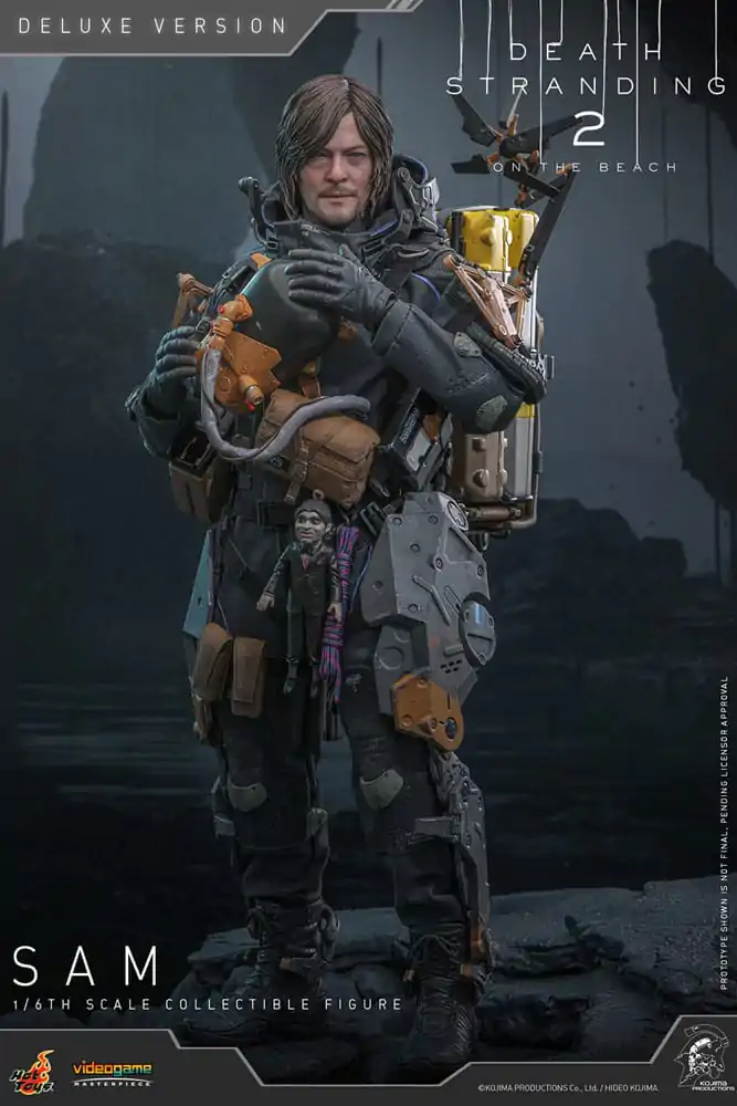 Death Stranding 2: On the Beach Videogame Masterpiece akcijska figura 1/6 Sam (Deluxe Version) 31 cm fotografija izdelka