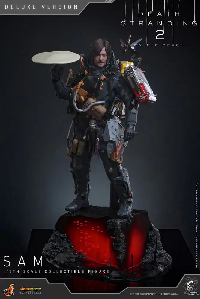 Death Stranding 2: On the Beach Videogame Masterpiece akcijska figura 1/6 Sam (Deluxe Version) 31 cm fotografija izdelka
