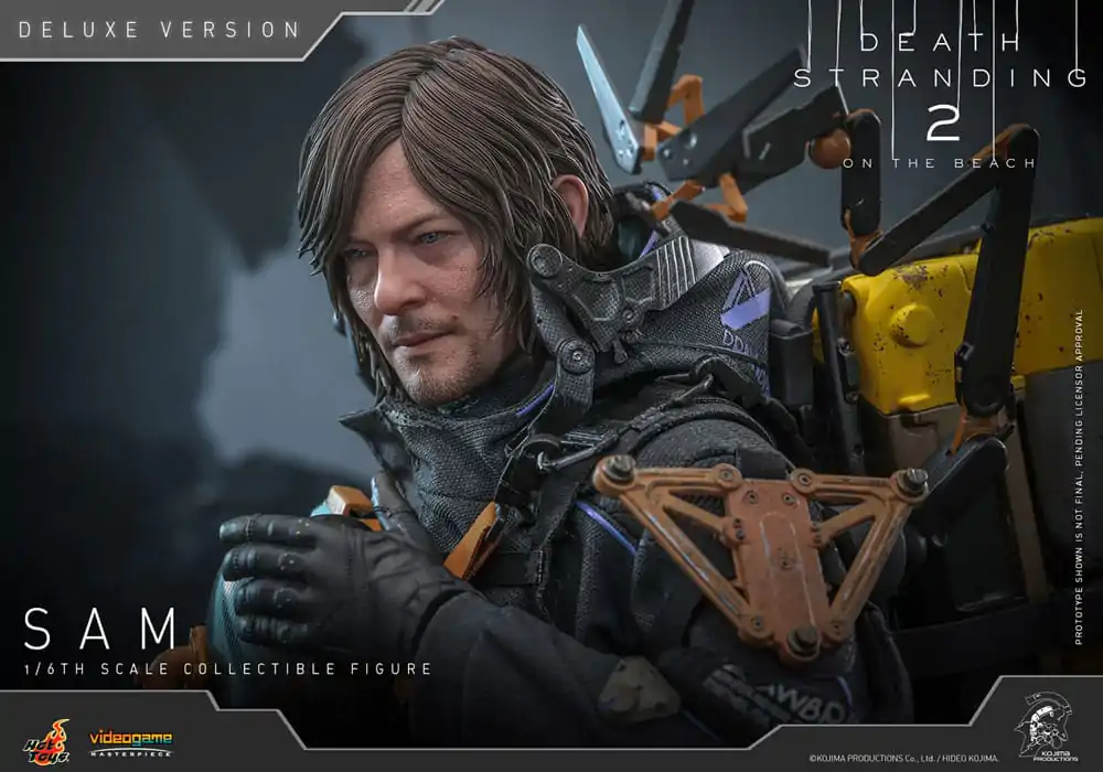 Death Stranding 2: On the Beach Videogame Masterpiece akcijska figura 1/6 Sam (Deluxe Version) 31 cm fotografija izdelka
