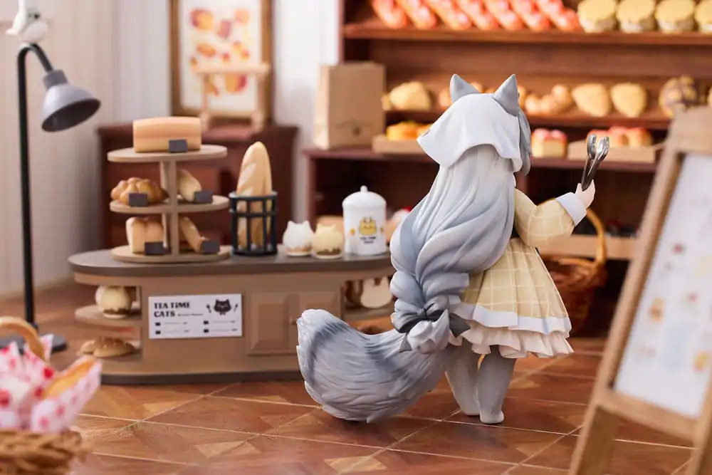 Decorated Life Collection PVC Kipci Čas za čaj Mačke - Cat Town Bakery Staff &amp; Customer Set 12 cm fotografija izdelka