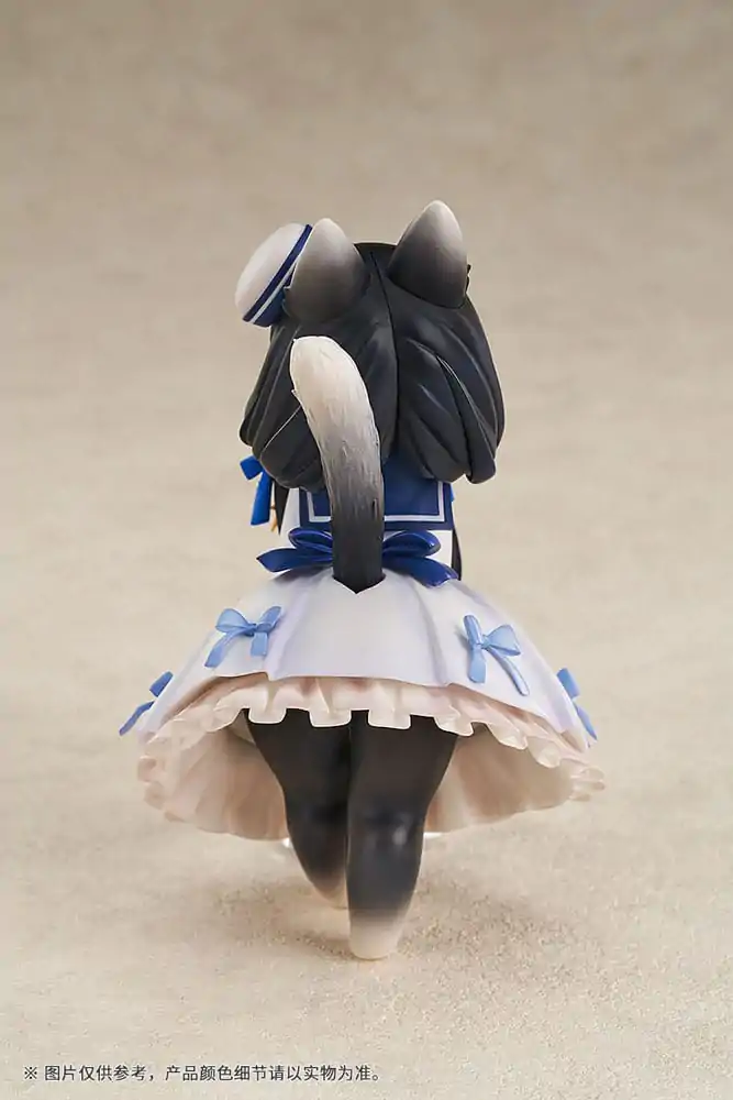 Decorated Life Collection PVC Kip Mačke ob Čaju Krava Mačka 16 cm fotografija izdelka