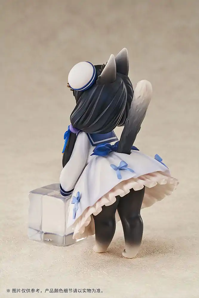 Decorated Life Collection PVC Kip Mačke ob Čaju Krava Mačka 16 cm fotografija izdelka