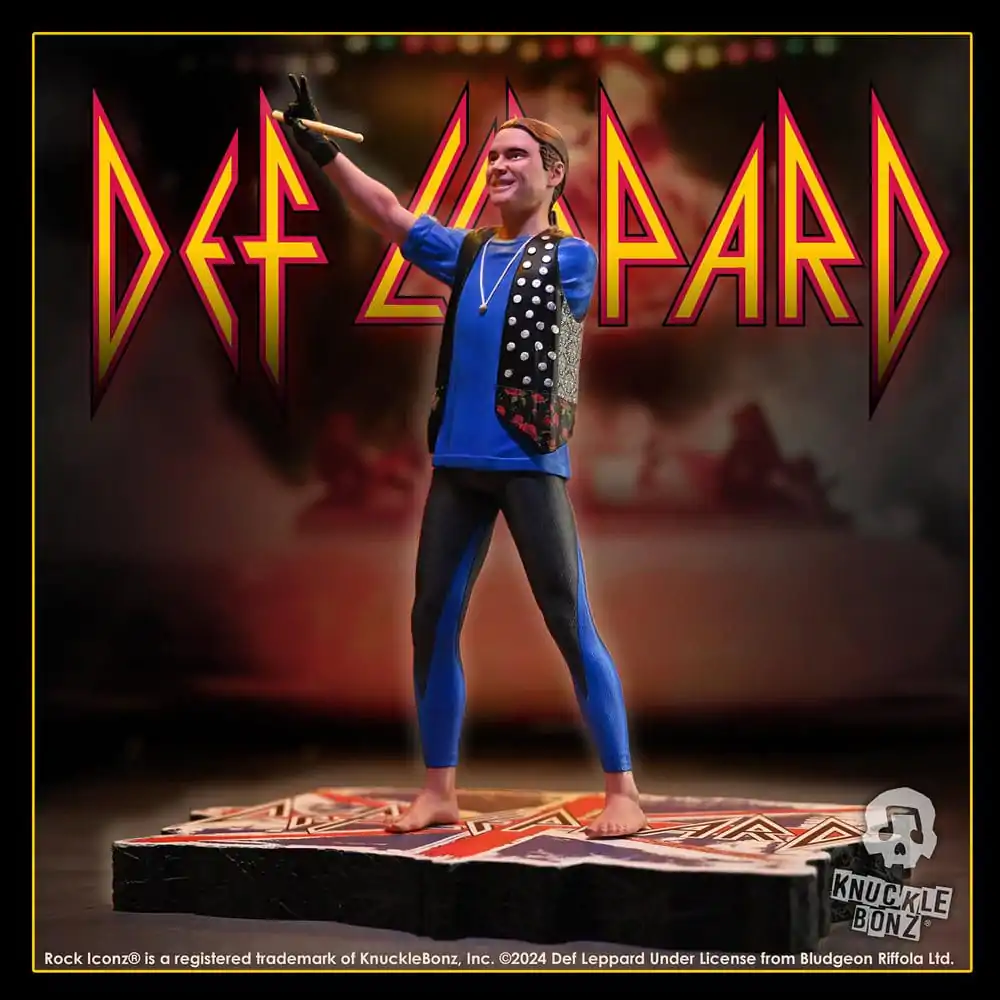 Def Leppard Rock Iconz Kip Rick Allen 24 cm fotografija izdelka