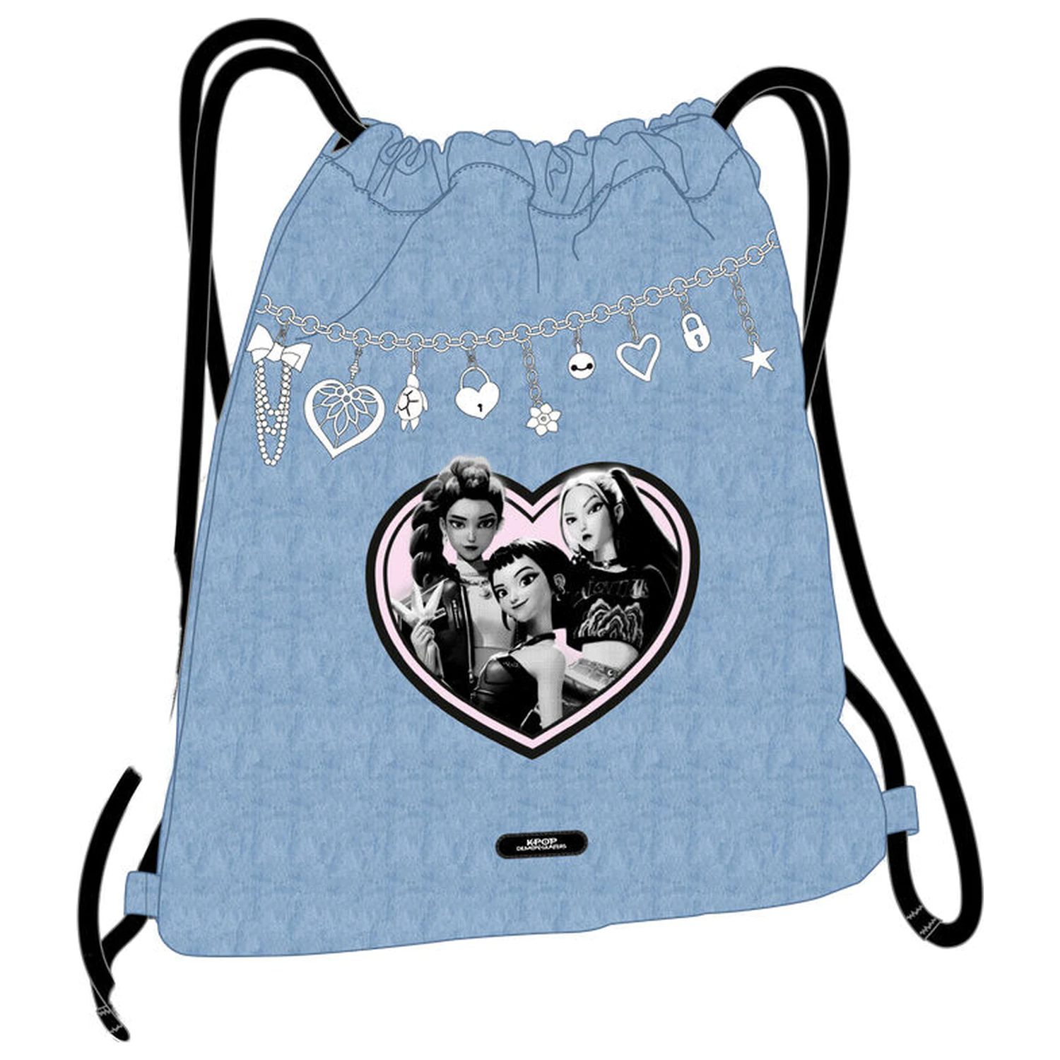 Demon Hunters Kpop Huntrix torba za telovadnico 40cm fotografija izdelka