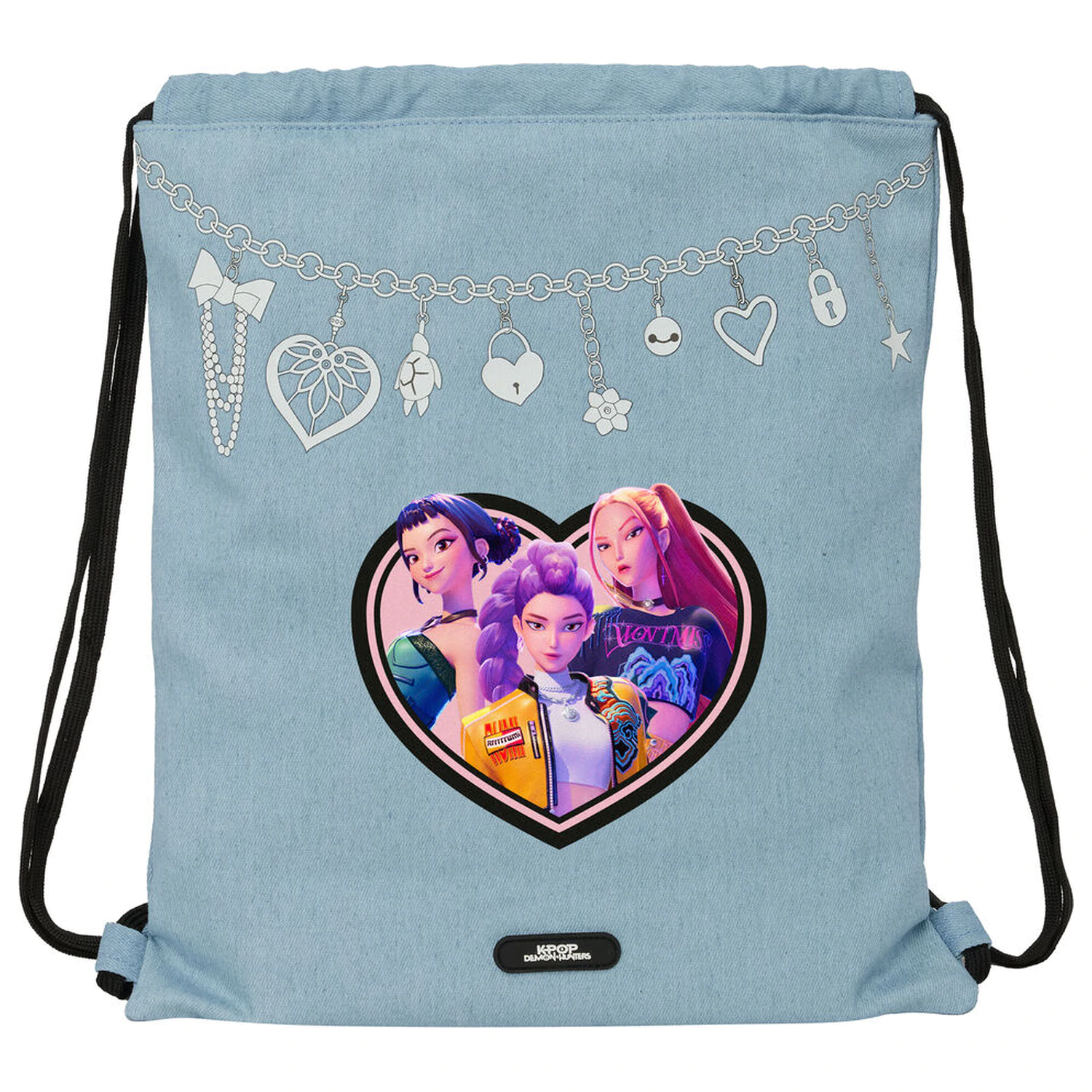 Demon Hunters Kpop Huntrix torba za telovadnico 40cm fotografija izdelka
