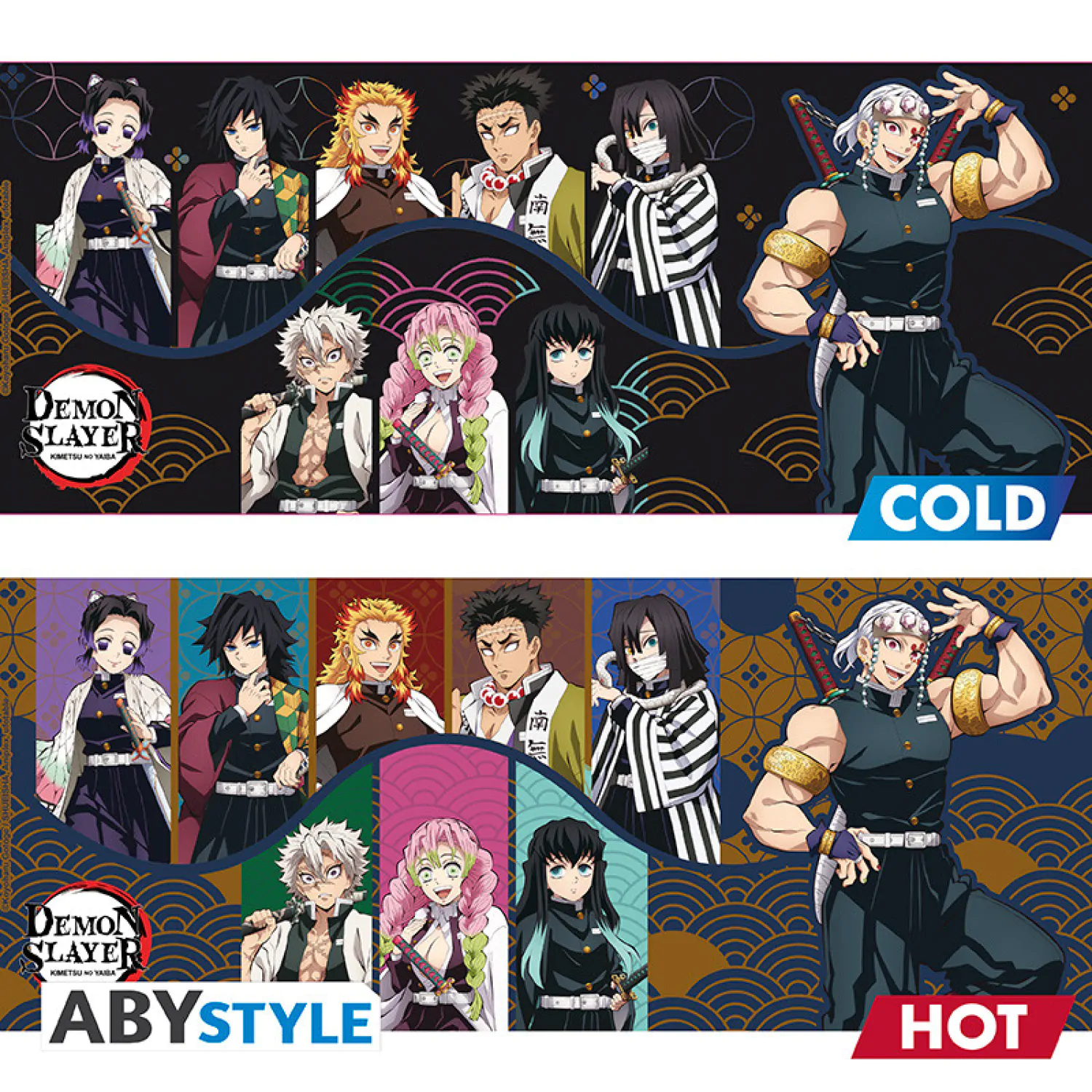 Demon Slayer skodelica, ki spreminja barvo na toploti fotografija izdelka