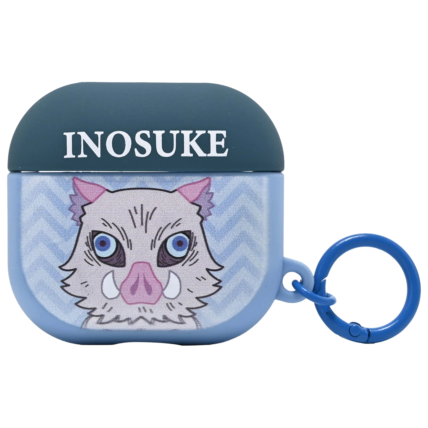 Demon Slayer Inosuke 3D Penast ovitek za AirPods z zaponko fotografija izdelka