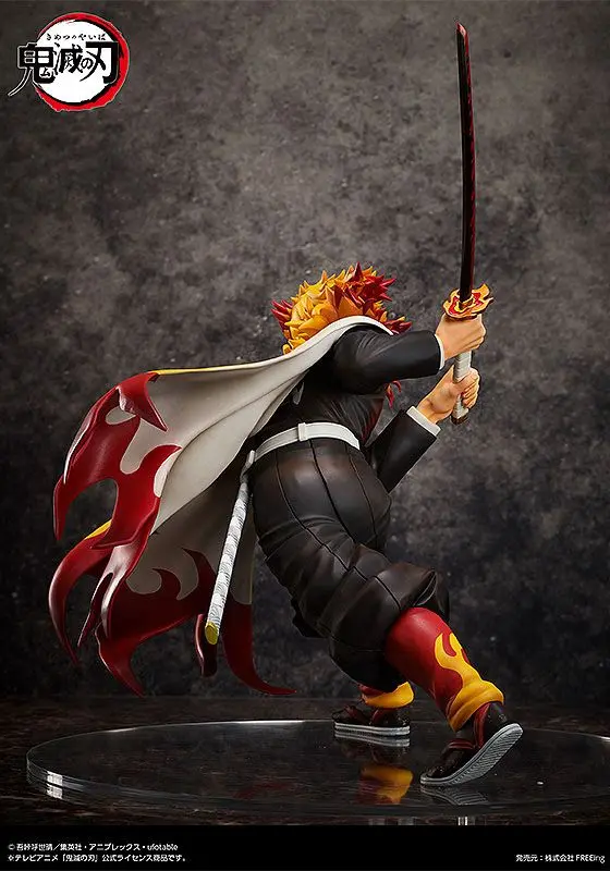 Demon Slayer: Kimetsu no Yaiba kip 1/4 Kyojuro Rengoku 42 cm fotografija izdelka