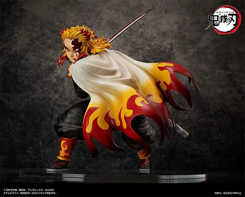 Demon Slayer: Kimetsu no Yaiba kip 1/4 Kyojuro Rengoku 42 cm fotografija izdelka