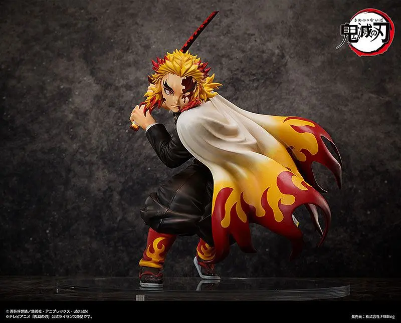 Demon Slayer: Kimetsu no Yaiba kip 1/4 Kyojuro Rengoku 42 cm fotografija izdelka