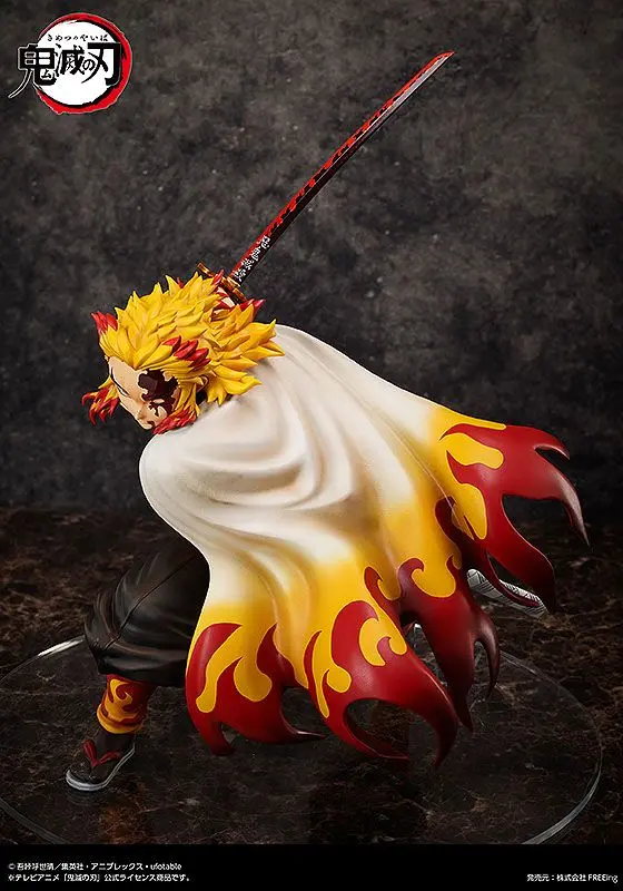 Demon Slayer: Kimetsu no Yaiba kip 1/4 Kyojuro Rengoku 42 cm fotografija izdelka
