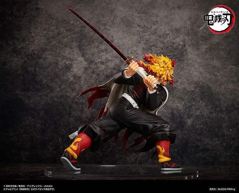 Demon Slayer: Kimetsu no Yaiba kip 1/4 Kyojuro Rengoku 42 cm fotografija izdelka