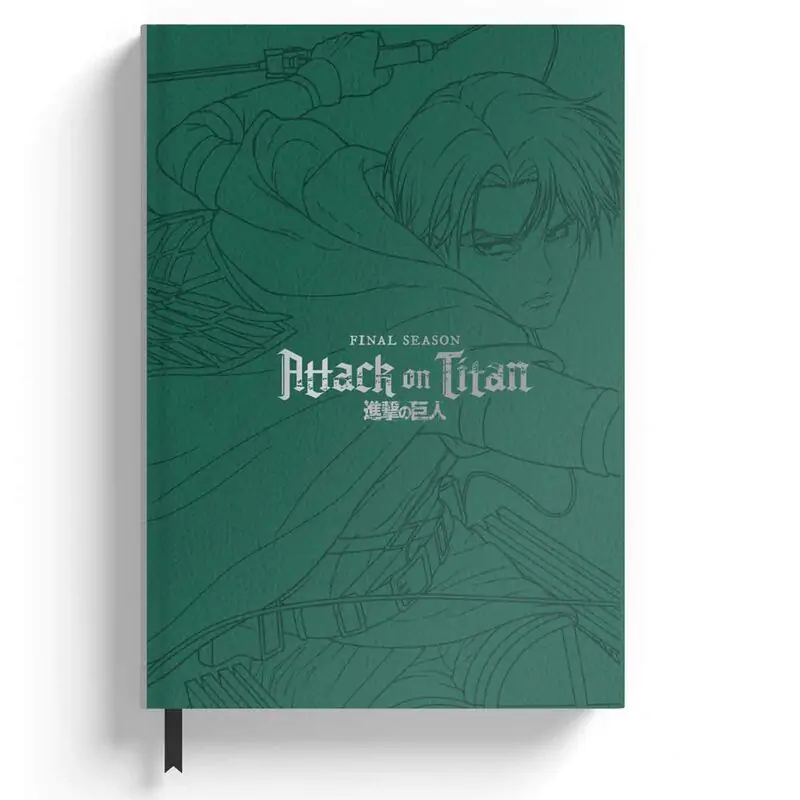 Attack on Titan A5 premium notesnik fotografija izdelka