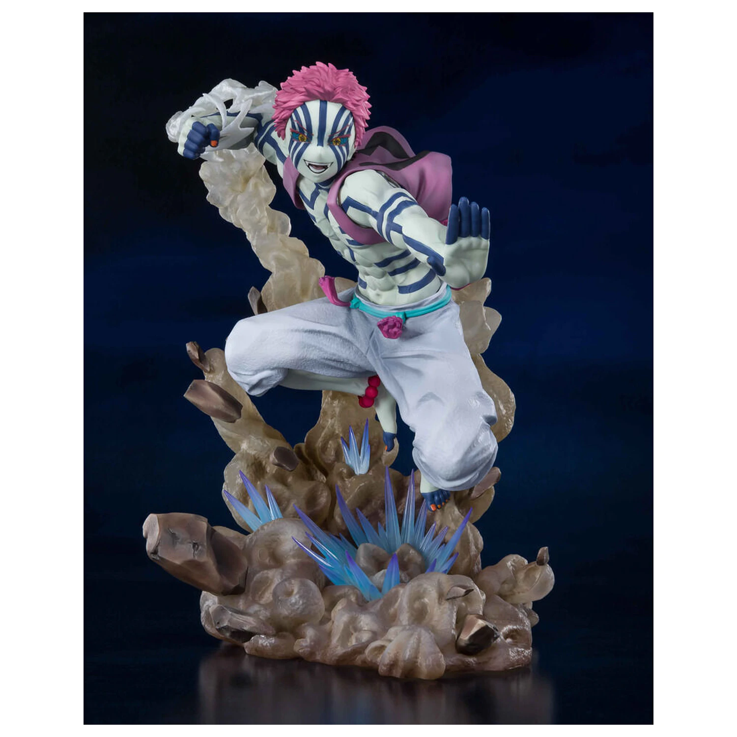 Demon Slayer Kimetsu No Yaiba Akaza Upper Three S.H. Figurarts figura 17 cm fotografija izdelka