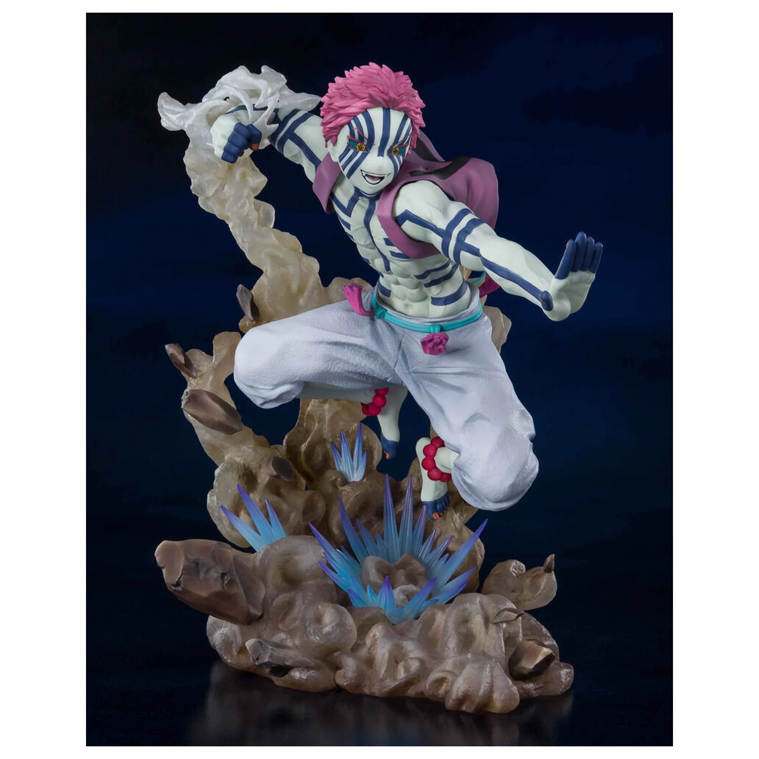 Demon Slayer Kimetsu No Yaiba Akaza Upper Three S.H. Figurarts figura 17 cm fotografija izdelka