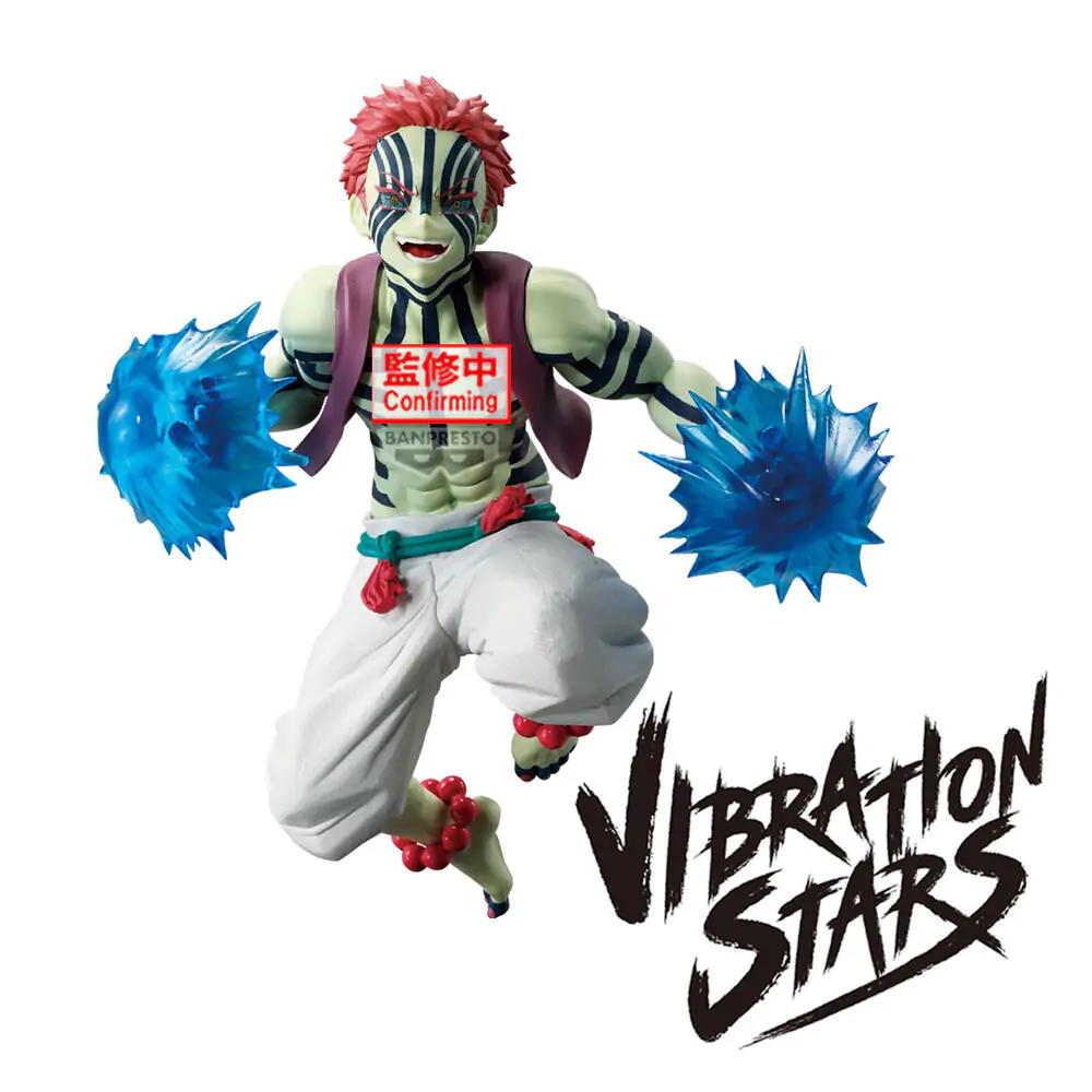 Demon Slayer Kimetsu no Yaiba Akaza Vibration Stars figura 16 cm fotografija izdelka