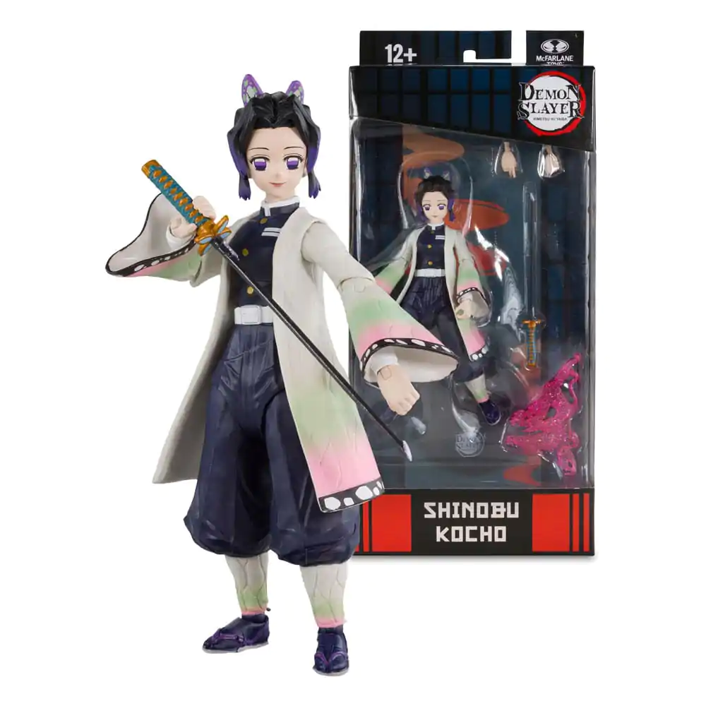 Demon Slayer: Kimetsu no Yaiba Akcijska Figura Shinobu Kocho 18 cm fotografija izdelka