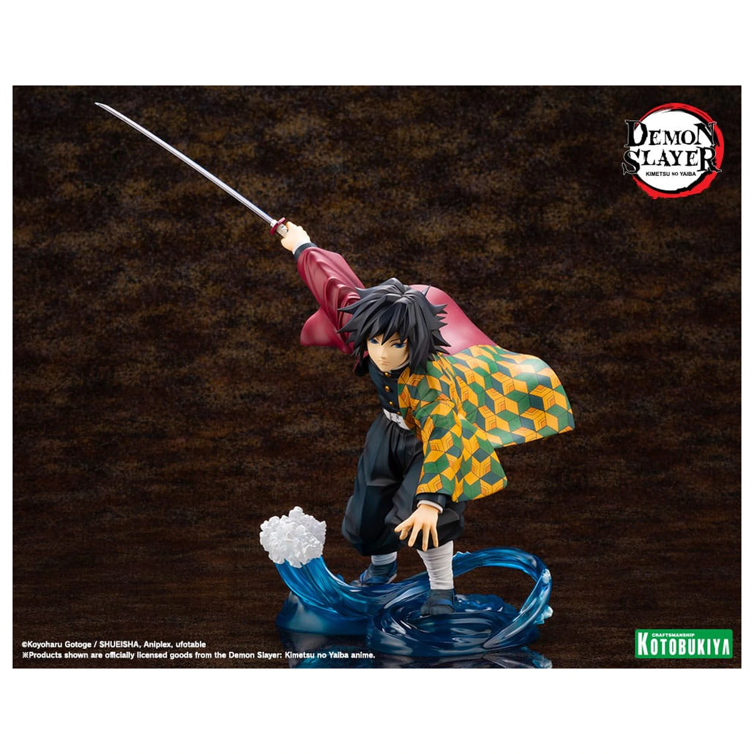 Demon Slayer: Kimetsu no Yaiba ARTFXJ kip 1/8 Giyu Tomioka 21 cm fotografija izdelka