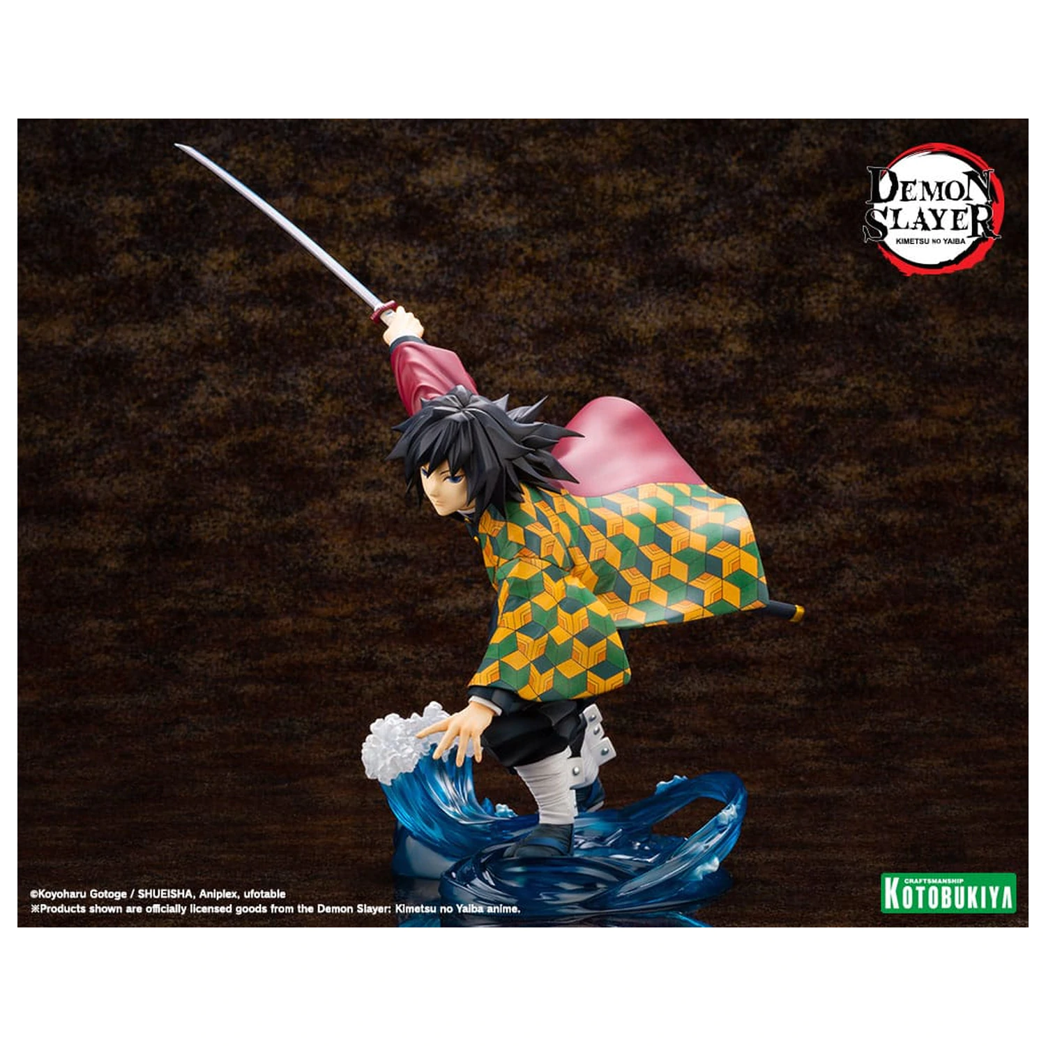 Demon Slayer: Kimetsu no Yaiba ARTFXJ kip 1/8 Giyu Tomioka 21 cm fotografija izdelka