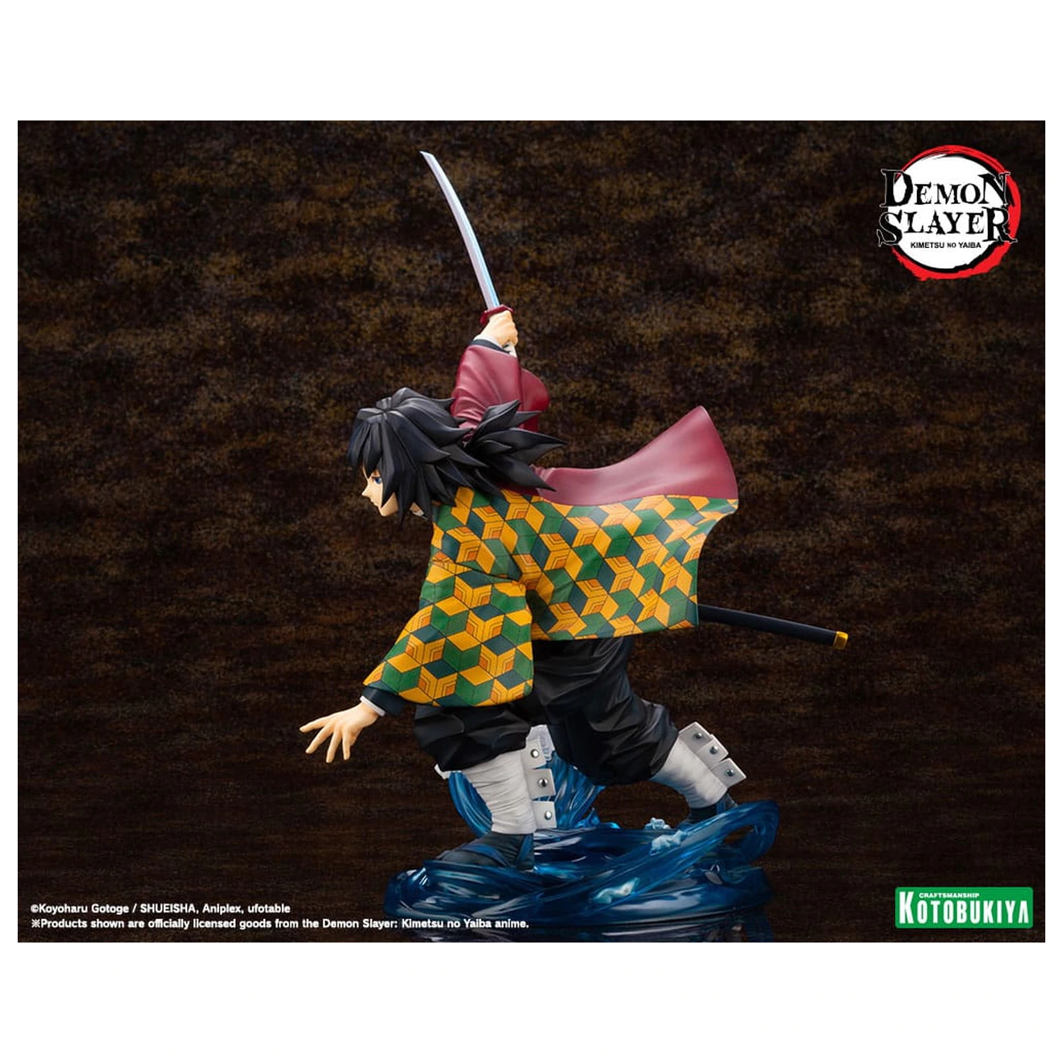Demon Slayer: Kimetsu no Yaiba ARTFXJ kip 1/8 Giyu Tomioka 21 cm fotografija izdelka