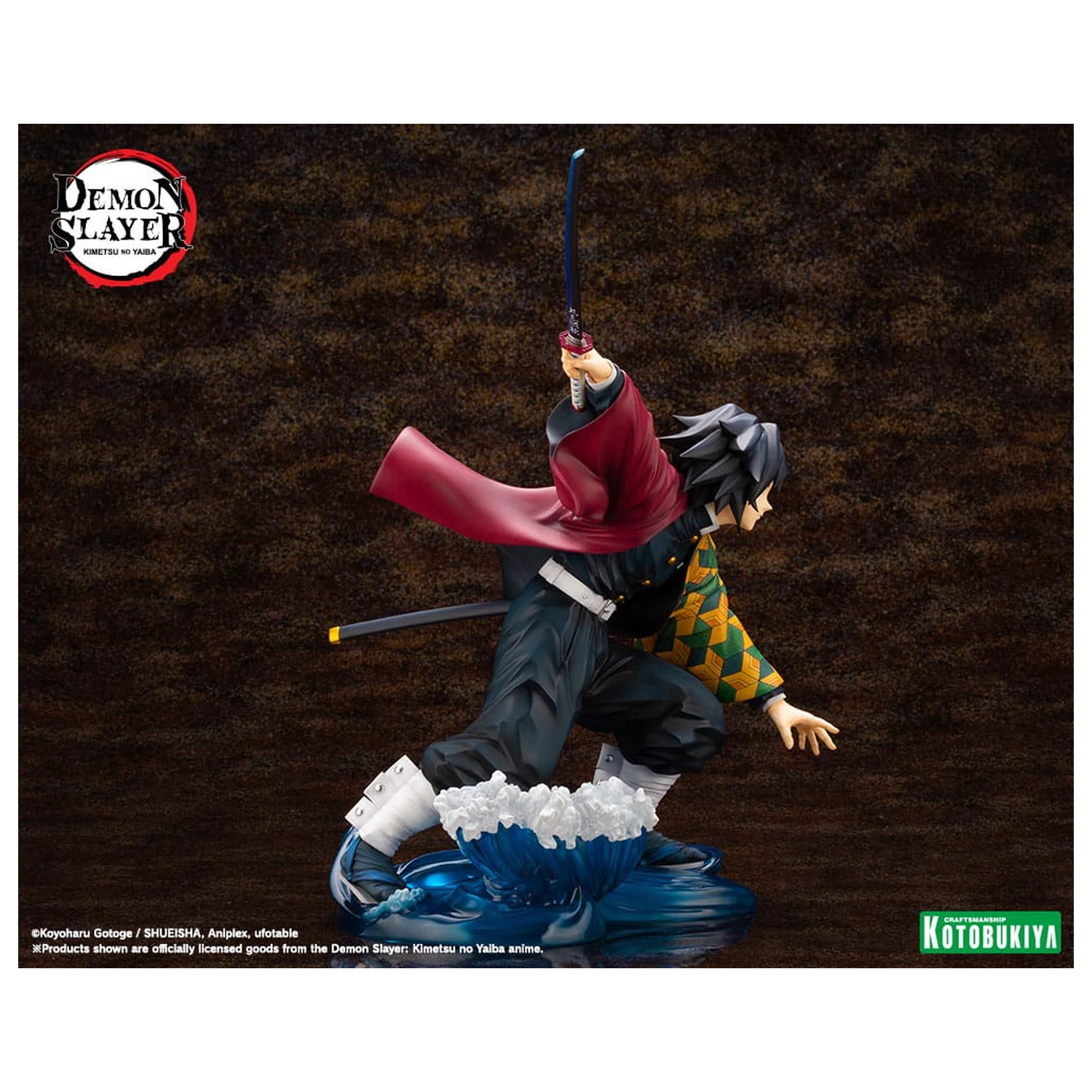 Demon Slayer: Kimetsu no Yaiba ARTFXJ kip 1/8 Giyu Tomioka 21 cm fotografija izdelka