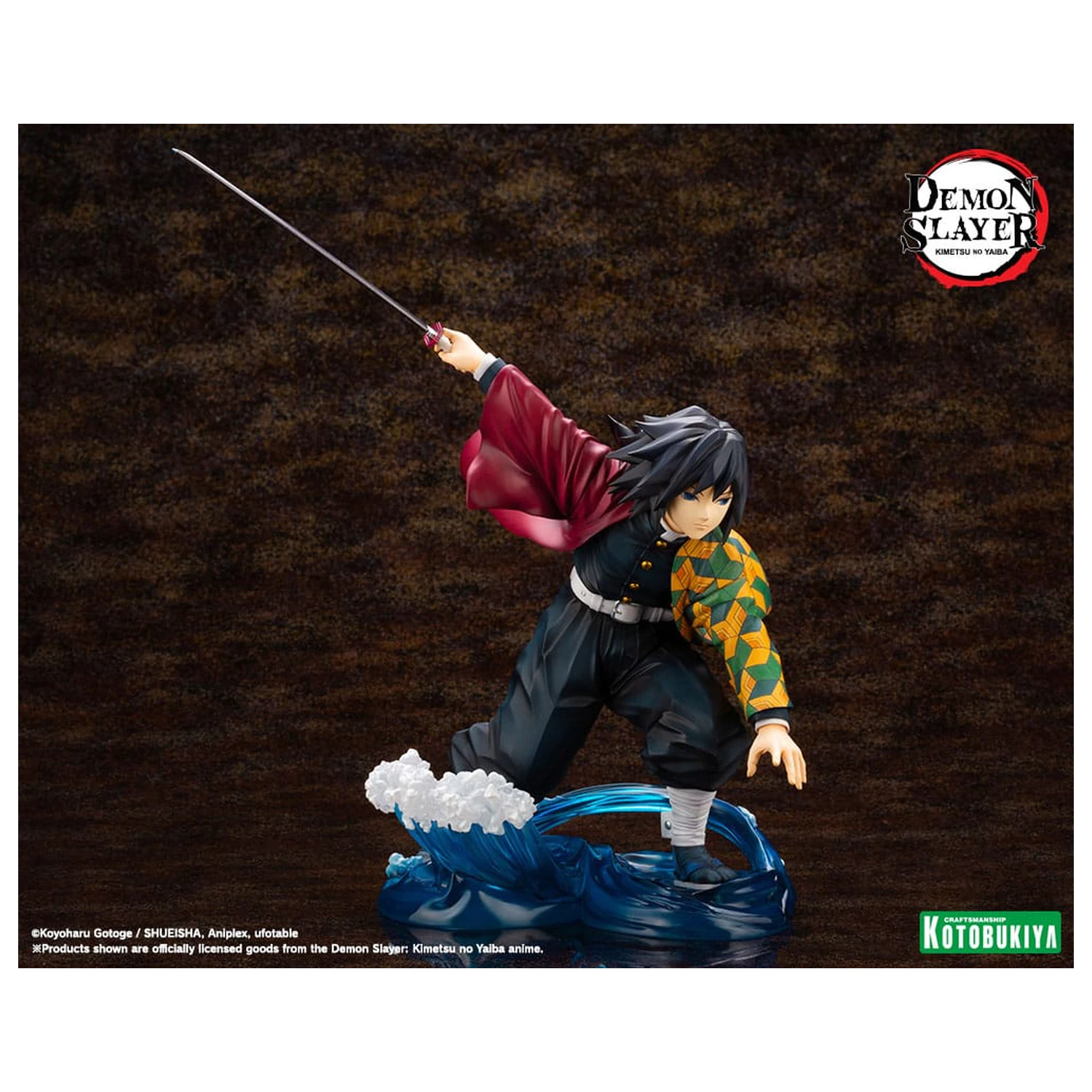 Demon Slayer: Kimetsu no Yaiba ARTFXJ kip 1/8 Giyu Tomioka 21 cm fotografija izdelka