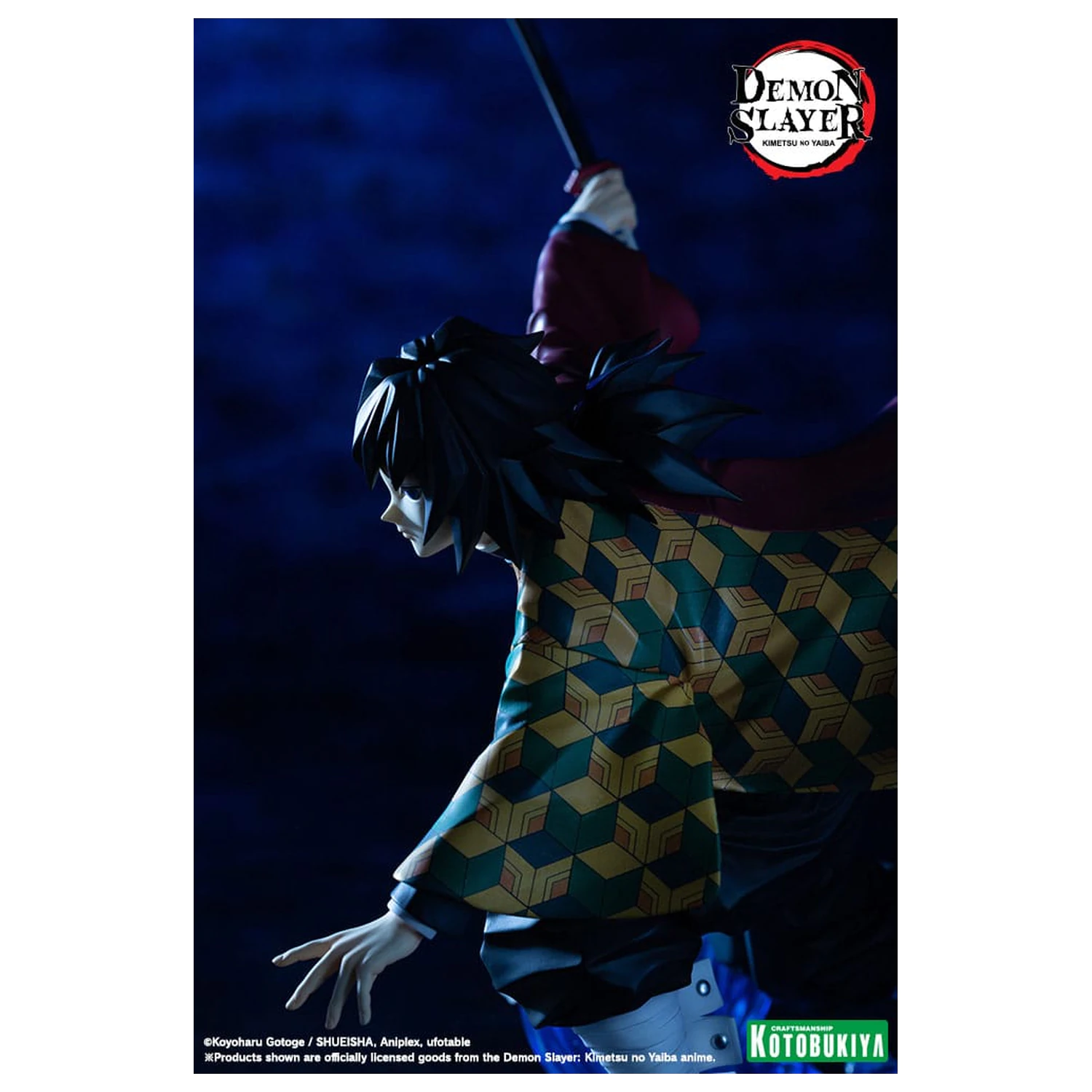 Demon Slayer: Kimetsu no Yaiba ARTFXJ kip 1/8 Giyu Tomioka 21 cm fotografija izdelka