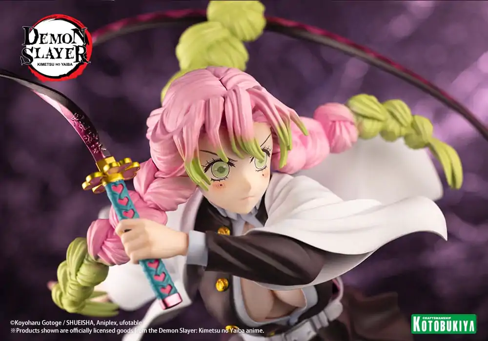 Demon Slayer: Kimetsu no Yaiba ARTFXJ Kip 1/8 Mitsuri Kanroji Bonus Edition 25 cm fotografija izdelka