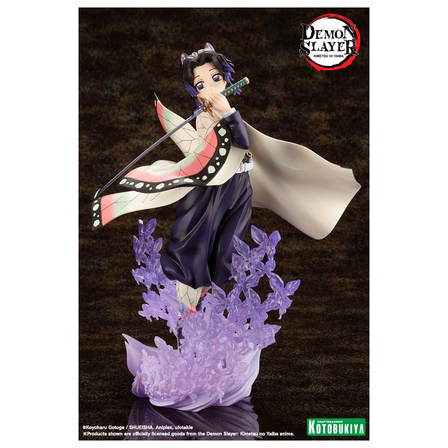 Demon Slayer: Kimetsu no Yaiba ARTFXJ kip 1/8 Shinobu Kocho 25 cm fotografija izdelka
