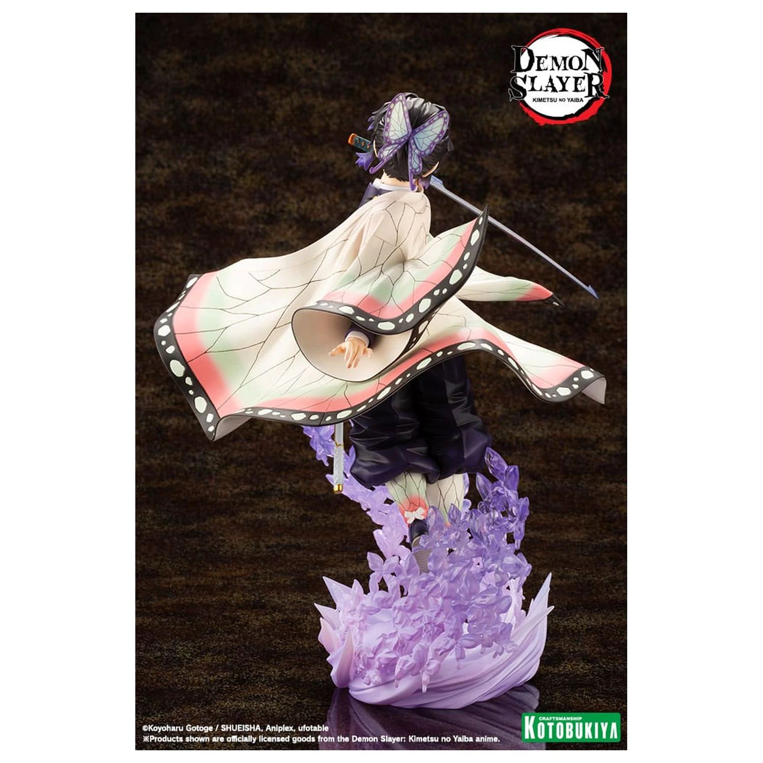 Demon Slayer: Kimetsu no Yaiba ARTFXJ kip 1/8 Shinobu Kocho 25 cm fotografija izdelka