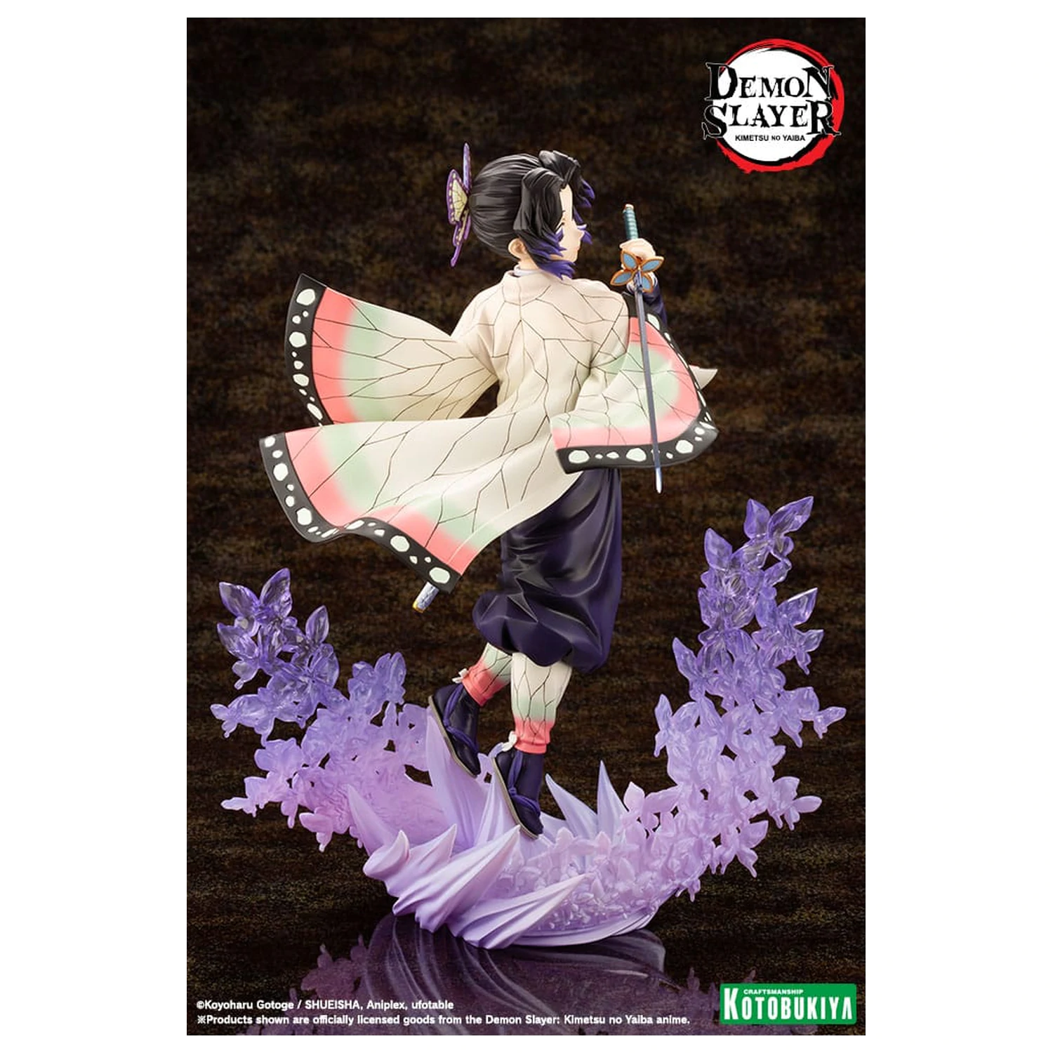 Demon Slayer: Kimetsu no Yaiba ARTFXJ kip 1/8 Shinobu Kocho 25 cm fotografija izdelka
