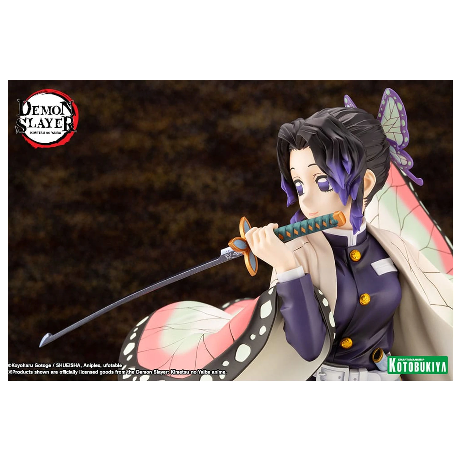 Demon Slayer: Kimetsu no Yaiba ARTFXJ kip 1/8 Shinobu Kocho 25 cm fotografija izdelka