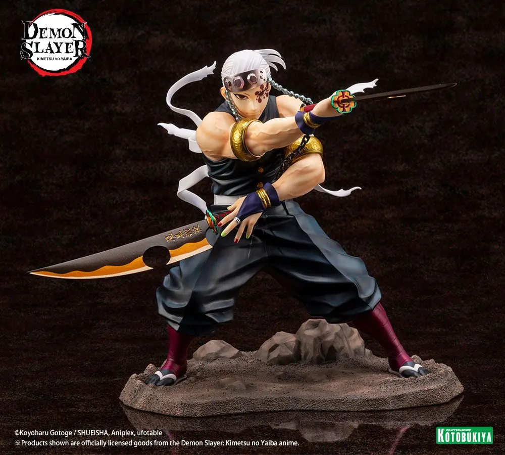 Demon Slayer: Kimetsu no Yaiba ARTFXJ Kip 1/8 Tengen Uzui Regular Edition 23 cm fotografija izdelka