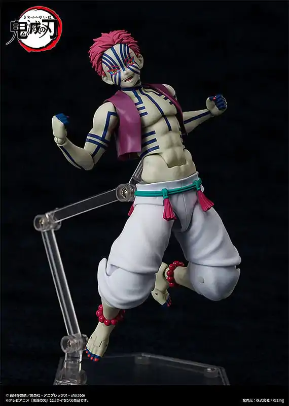 Demon Slayer: Kimetsu no Yaiba Figma Akcijska figura Akaza 15 cm fotografija izdelka