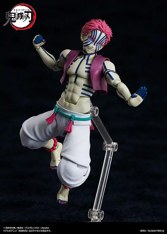 Demon Slayer: Kimetsu no Yaiba Figma Akcijska figura Akaza 15 cm fotografija izdelka