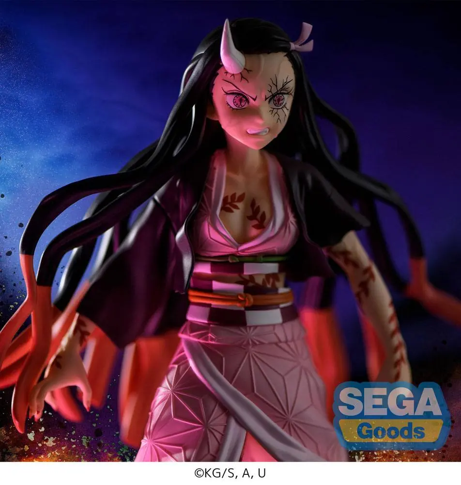 Demon Slayer: Kimetsu no Yaiba Figurizm PVC Kip Nezuko Kamado Demon Form Advancing Ver. 21 cm fotografija izdelka