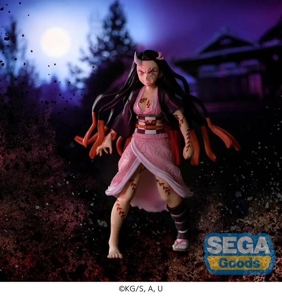 Demon Slayer: Kimetsu no Yaiba Figurizm PVC Kip Nezuko Kamado Demon Form Advancing Ver. 21 cm fotografija izdelka