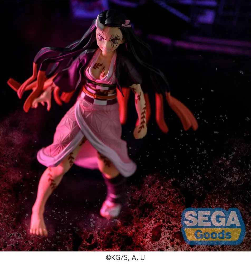 Demon Slayer: Kimetsu no Yaiba Figurizm PVC Kip Nezuko Kamado Demon Form Advancing Ver. 21 cm fotografija izdelka