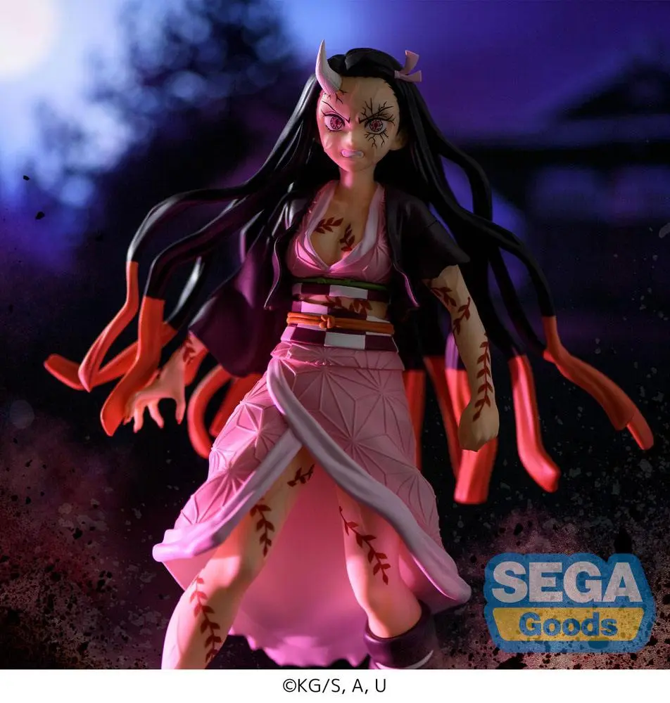 Demon Slayer: Kimetsu no Yaiba Figurizm PVC Kip Nezuko Kamado Demon Form Advancing Ver. 21 cm fotografija izdelka