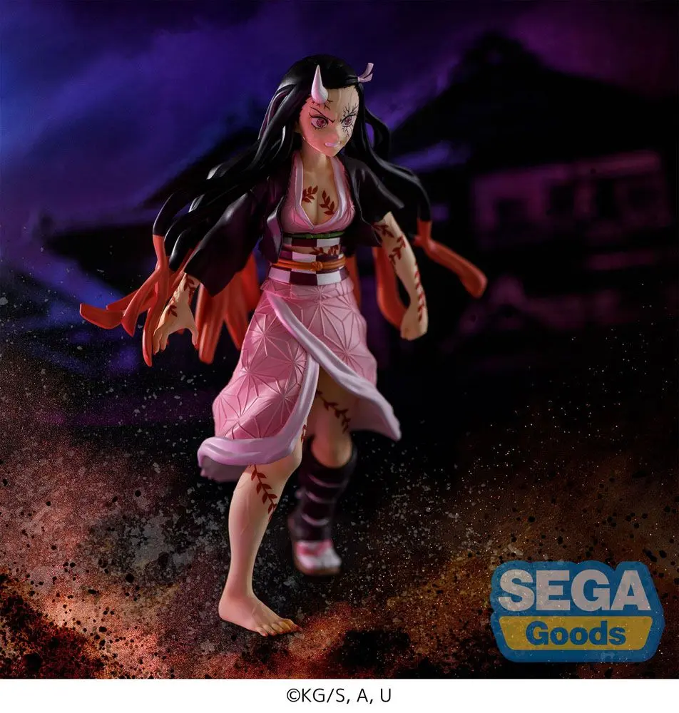 Demon Slayer: Kimetsu no Yaiba Figurizm PVC Kip Nezuko Kamado Demon Form Advancing Ver. 21 cm fotografija izdelka