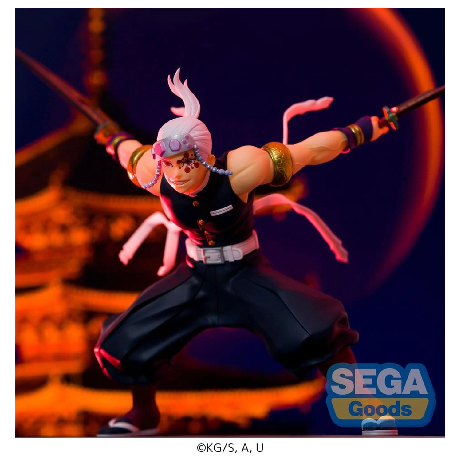 Demon Slayer: Kimetsu no Yaiba FIGURIZMa PVC figura Tengen Uzui (ponovna izdaja) 16 cm fotografija izdelka